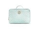 Muut henkilökohtaiset hygieniatuotteet - Gillian Jones 2-Compartment Traincase - Ocean Quilted Nylon - 10007-14