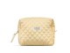 Muut henkilökohtaiset hygieniatuotteet - Karen Large toiletry bag in yellow checkered quilt - 10073-2