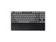Näppäimistöt - Keychron Silicone Palmrest K1 / K1 Max / K13 / K13 Max series - Rannetuki - Musta - PR59