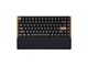 Näppäimistöt - Keychron Silicone Palmrest K2 / K2 Pro / K2 Max / K2 HE / K6 / K6 Pro series - Rannetuki - Musta - PR43