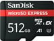Muistikortti - SANDISK microSD Express - 880MB/s - 512GB - SDSQXFN-512G-GN4NN