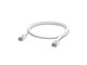 Verkkokaapelit - Ubiquiti UniFi Patch Cable Outdoor White 1M - Valkoinen - 1m - UACC-Cable-Patch-Outdoor-1M-W