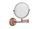 Meikkipeilit - UNIQ Wall Mirror with 10x Magnification in Rose Gold - 7023-2