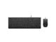 Näppäimistöt - Lenovo Essential Wired Combo Keyboard and Mouse Danish - Näppäimistö ja Hiirisetti - Tanskalainen - Musta - 4X31R64409