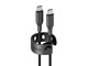USB kaapelit - empower by PanzerGlass Racing 60W USB-C to USB-C Cable | USB 2.0 | 2M | Space Black - EM94057