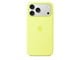 Puhelin - Kannet ja kotelot - Apple iPhone 17 Pro Max Silicone Case with MagSafe – Neon Yellow - MGFM4ZM/A