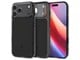 Puhelin - Kannet ja kotelot - Spigen Ultra Hybrid T MagSafe - matte black - iPhone 17 Pro - ACS10345