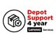 Palvelu ja tuki  - Lenovo Depot - extended service agreement - 1 year - 4th year - pick-up and return - 5WS0G59607