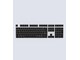 Näppäimistöt - Wooting ABS ISO Keycaps - Näppäimistöhatut - Englanti (UK) - Musta - KC1-UK1-ASL-BK1