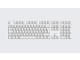 Näppäimistöt - Wooting PBT ISO Keycaps - Just White - Näppäimistöhatut - Pohjoismainen - Valkoinen - KC3-NR1-PDS-WH1