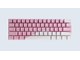 Näppäimistöt - Wooting Magnetic Waves ANSI Keycaps - Blossom Pink edition - Näppäimistöhatut - Englanti (US) - Vaaleanpunainen - KC2-US2-MGW-PK01