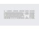 Näppäimistöt - Wooting PBT ISO (UK) & ANSI (US) Keycaps - Just White - Näppäimistöhatut - Englanti (US) - Valkoinen - KC3-USUK4-PDS-WH1