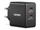Kannettavan laturit - Lenovo Dual - power adapter - GaN - 65 Watt - 40AW065BEU