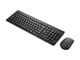 Näppäimistöt - Lenovo Essential Wireless Combo Gen 2 - keyboard and mouse set - QWERTY - Swedish/Finnish - black Input Device - Näppäimistö ja Hiirisetti - Ruotsalainen/suomalainen - Musta - 4X31R64485