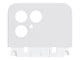 Puhelin - Muut lisävarusteet - Fairphone (Gen. 6) Upper Back Cover - Cloud White - F6COVU-1WH-WW1