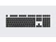 Näppäimistöt - Wooting PBT ISO Keycaps - Just Black - Näppäimistöhatut - Pohjoismainen - Musta - KC3-NR1-PDS-BK1