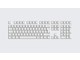 Näppäimistöt - Wooting PBT ISO Keycaps - Just White - Näppäimistöhatut - Saksa - Valkoinen - KC3-DE1-PDS-WH1