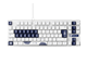 Näppäimistöt - Pulsar PCMK 3 HE TKL (Bruce Lee 85th edition) - Pelinäppäimistö - ilman numpadia - Saksa - Valkoinen - PCMK3HE833