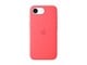 Puhelin - Kannet ja kotelot - Apple iPhone 17e Silicone Case with MagSafe – Bright Guava - MHWH4ZM/A