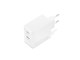 Kannettavan laturit - Lenovo Dual USB-C 65W GaN Charger - G0A6065WEU
