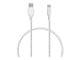 USB kaapelit - ESSENTIALS by UPSTRÖM 60W USB-A to USB-C Cable 1.2m - White - AC120-60W-E