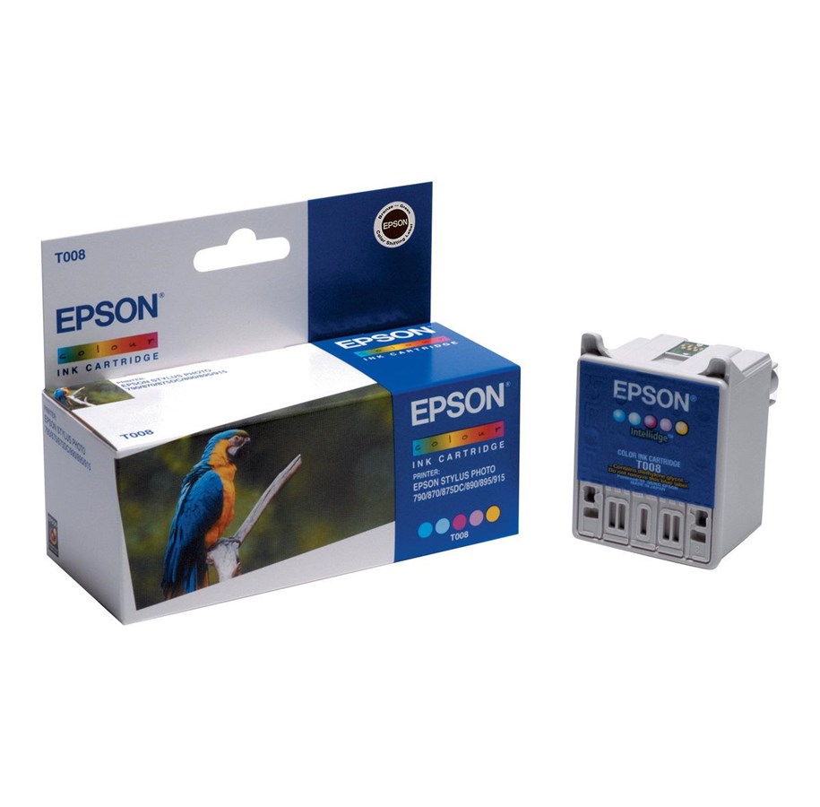 Mustepatruunat, värikasetit ja lisävarusteet - Epson T008 Color - Mustepatruuna Syaani, magenta, keltainen, Vaalea Syaani, Vaalea Keltainen - C13T008401