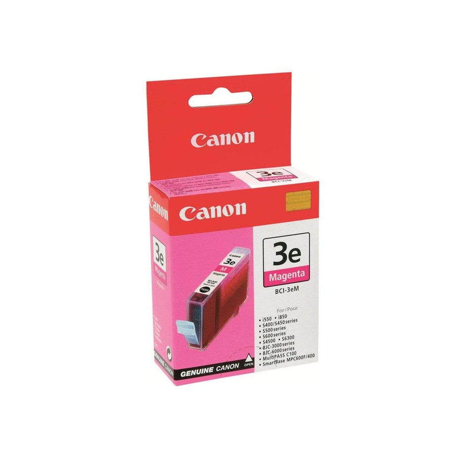 Mustepatruunat, värikasetit ja lisävarusteet - Canon BCI-3E / 4481A002 Magenta - Mustepatruuna Magenta - 4481A002