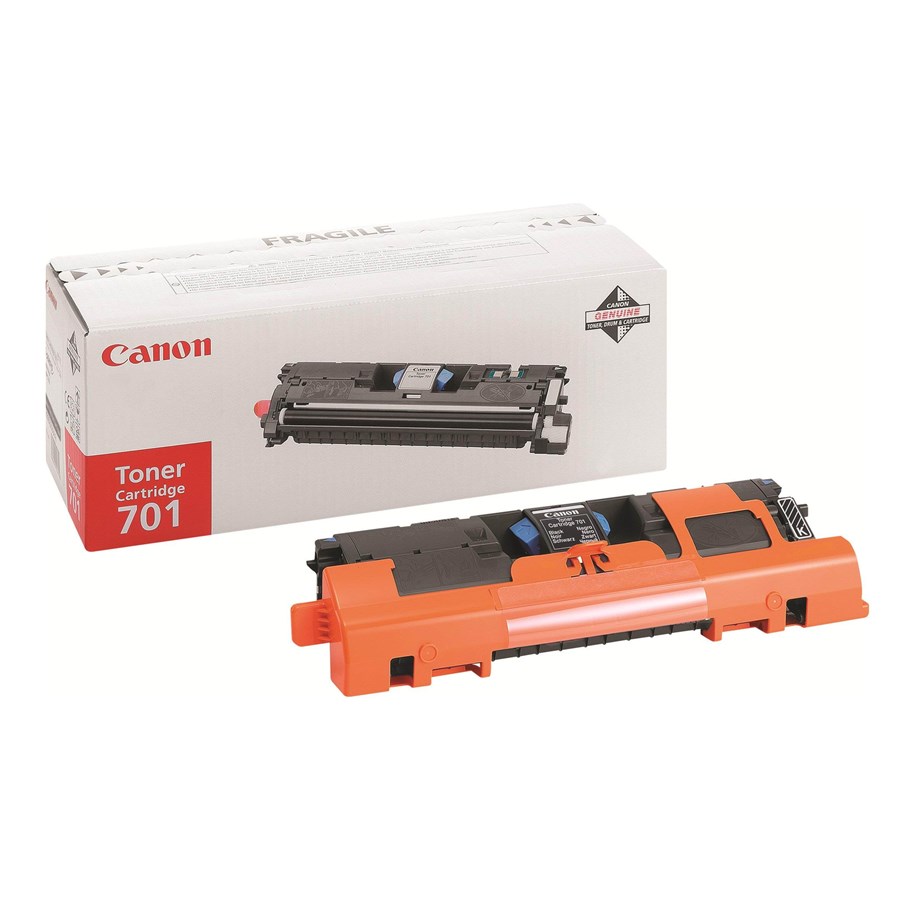 Mustepatruunat, värikasetit ja lisävarusteet - Canon CRG 701 Black - Laser värikasetti musta - 9287A003