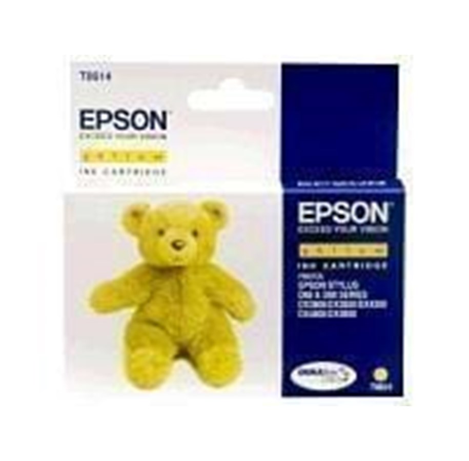 Mustepatruunat, värikasetit ja lisävarusteet - Epson T0614 Yellow - Mustepatruuna Keltainen - C13T061440