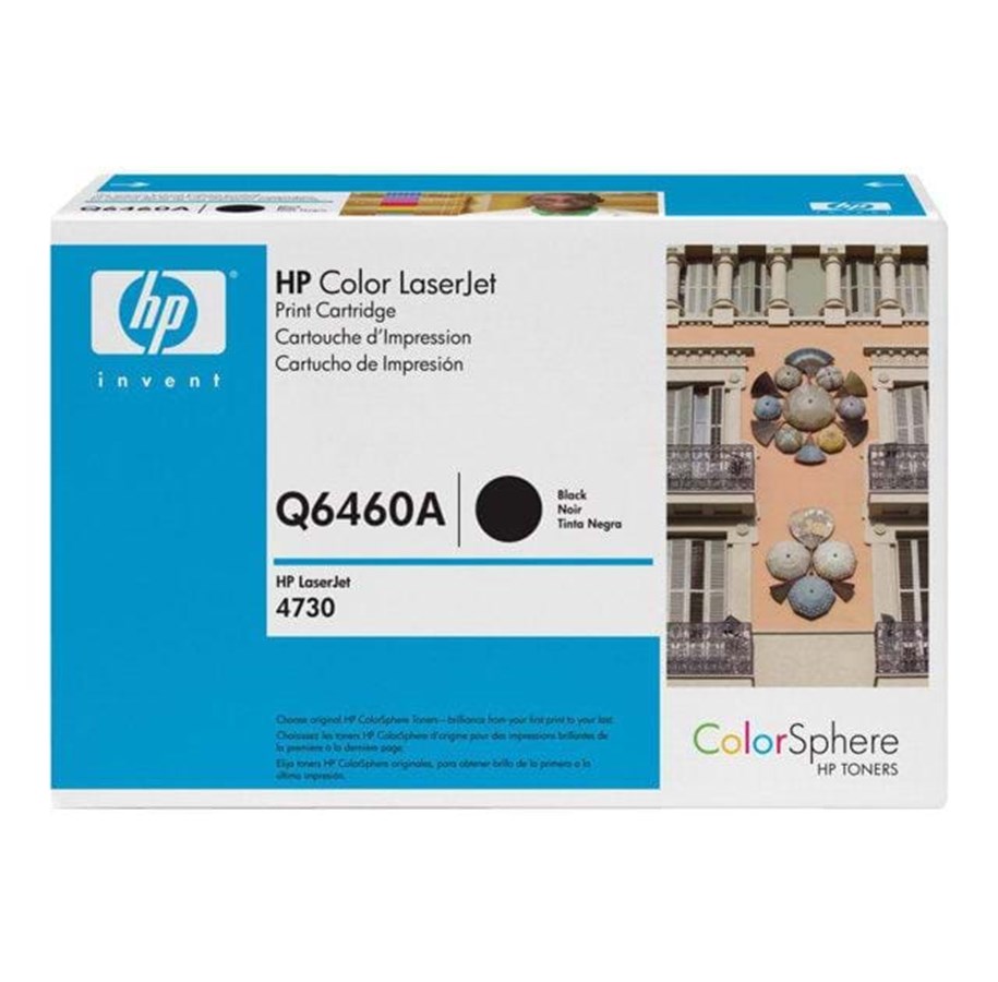 Mustepatruunat, värikasetit ja lisävarusteet - HP 644A / Q6460A - Black Laser Toner - Laser värikasetti musta - Q6460A