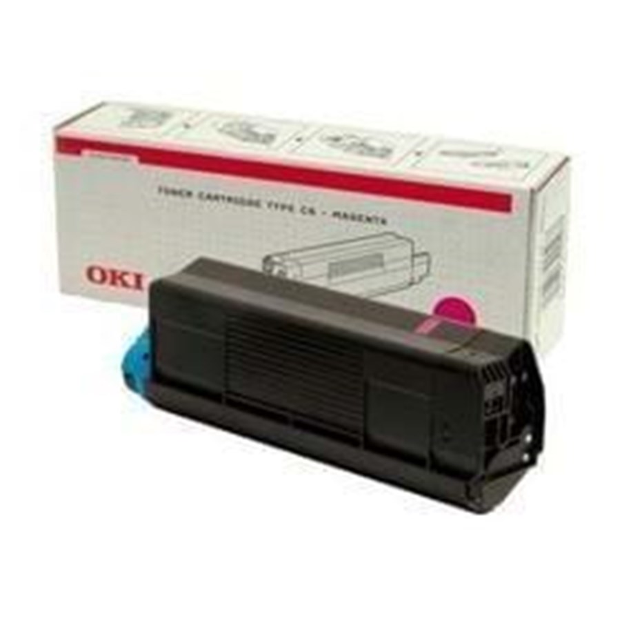 Mustepatruunat, värikasetit ja lisävarusteet - OKI 42127406 Toner - Laser värikasetti Magenta - 42127406