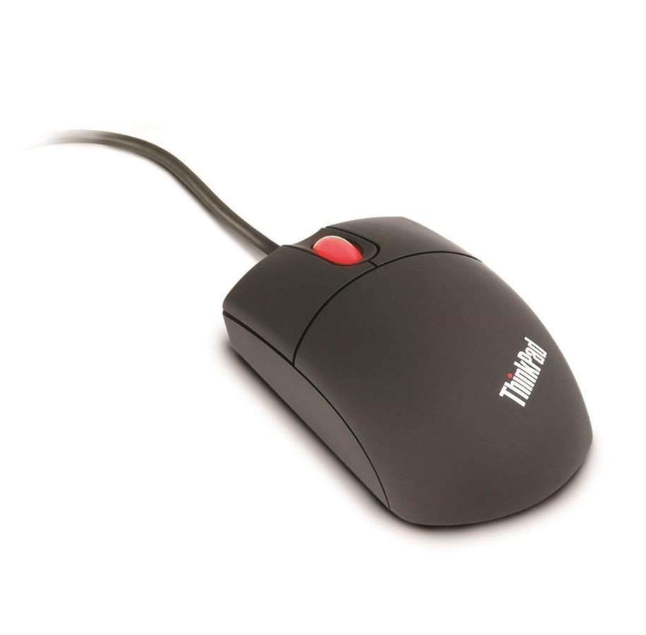 Hiiret - Lenovo 3Btn USB Optical Wheel Mouse - Hiiri - Optinen - 3 painiketta - Musta - 31P7410