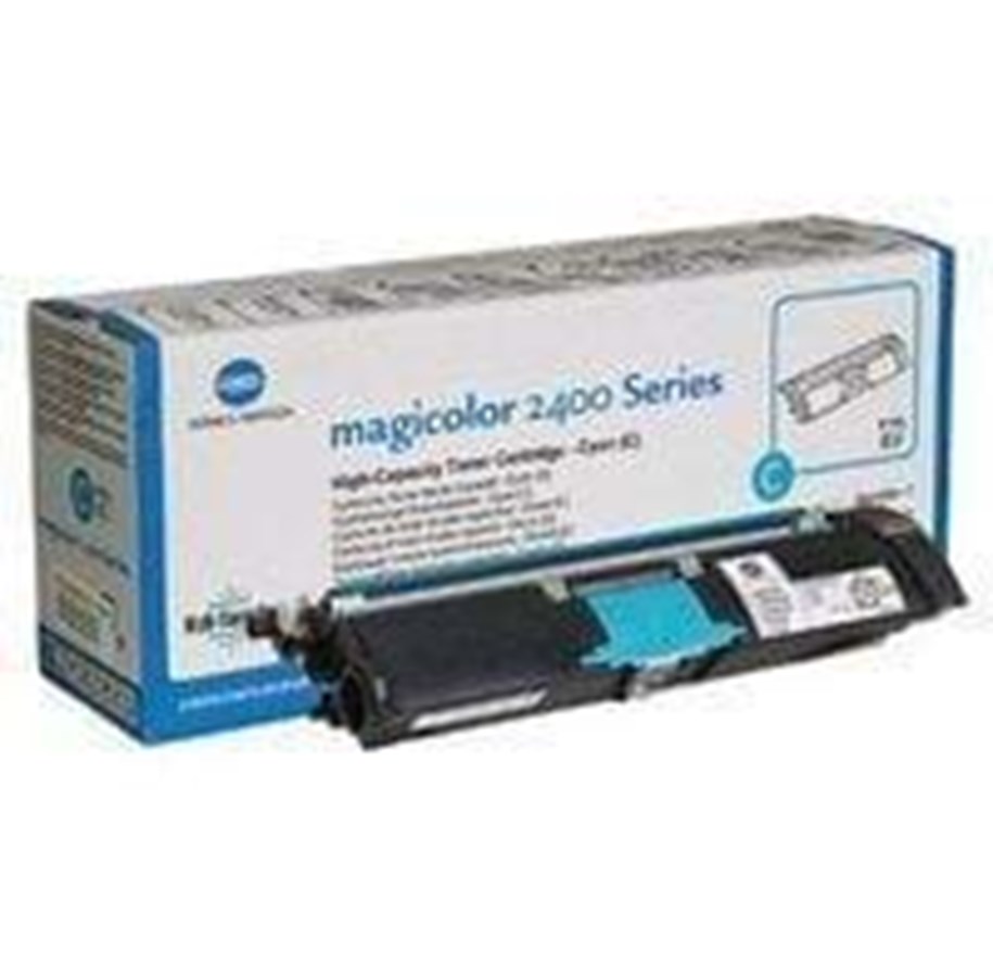 Mustepatruunat, värikasetit ja lisävarusteet - Konica Minolta 1710589-007 Toner - Laser värikasetti Syaani - 1710589-007