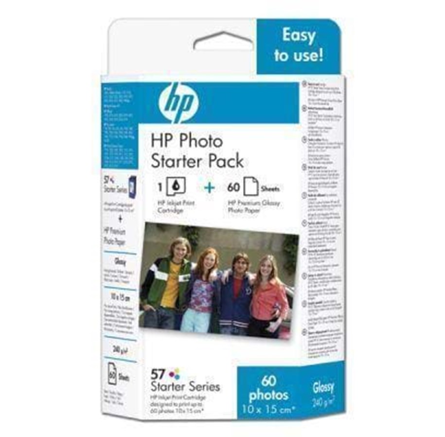 Paperit, valokuvapaperit ja tarrat - HP 57 Photo Pack - Q7942AE