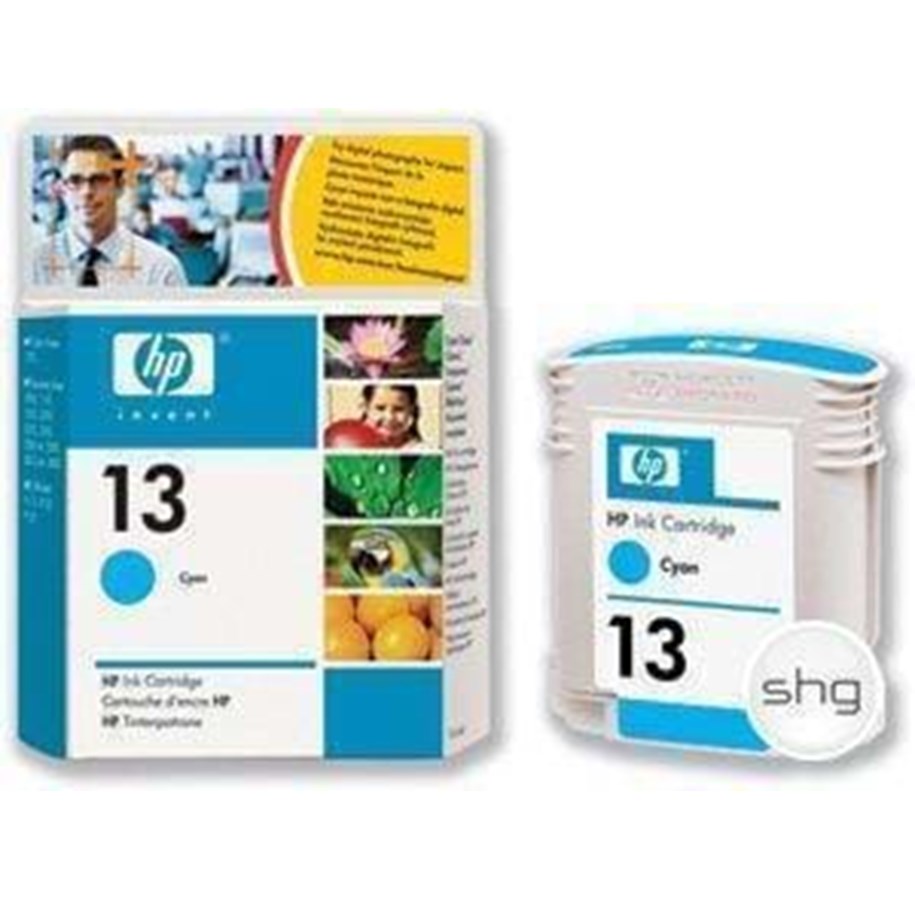 Mustepatruunat, värikasetit ja lisävarusteet - HP 13 - Mustepatruuna Syaani - C4815AE
