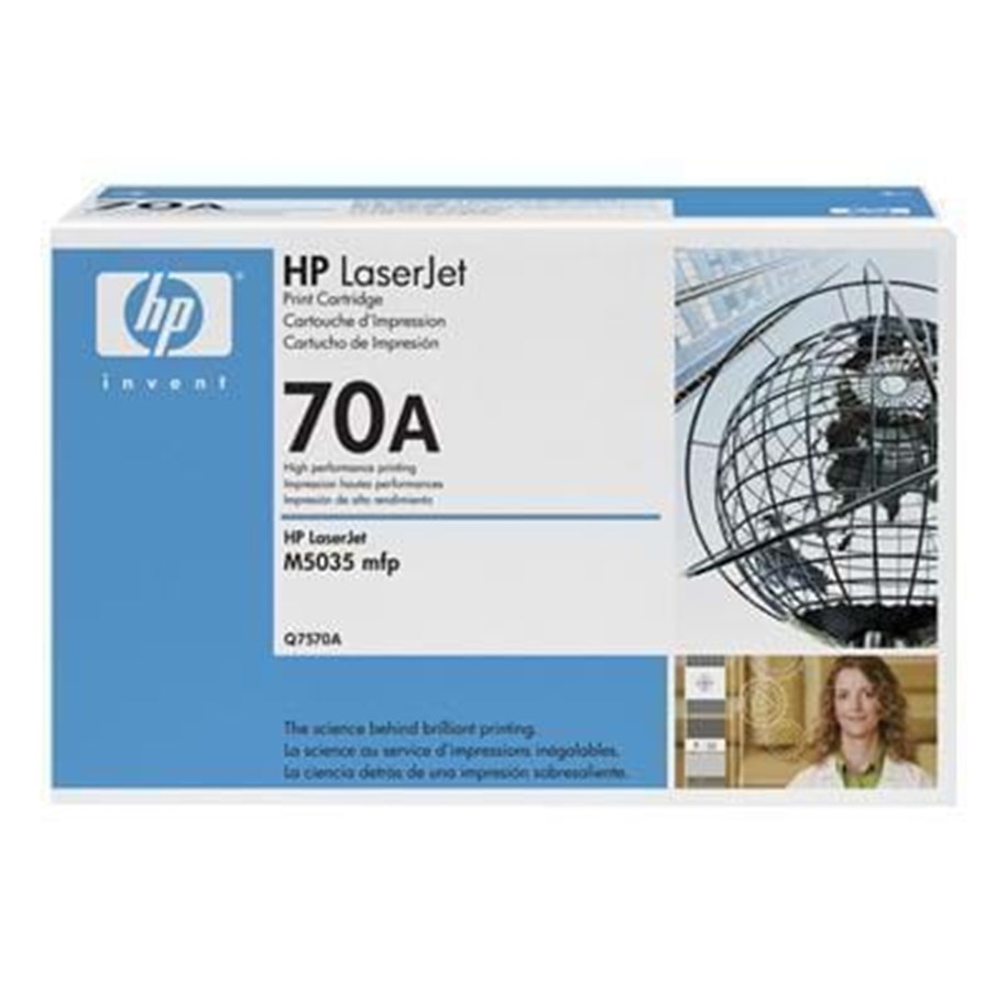 Mustepatruunat, värikasetit ja lisävarusteet - HP 70A Toner Black - Laser värikasetti musta - Q7570A