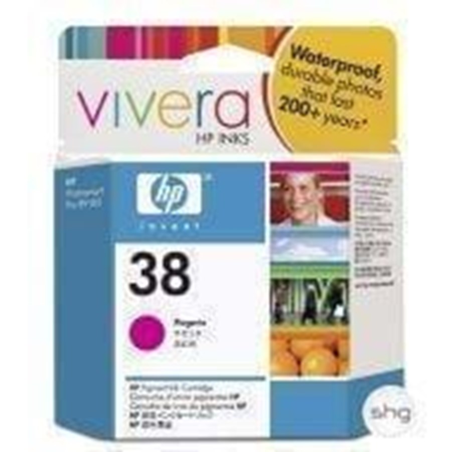 Mustepatruunat, värikasetit ja lisävarusteet - HP 38 - Mustepatruuna Magenta - C9416A