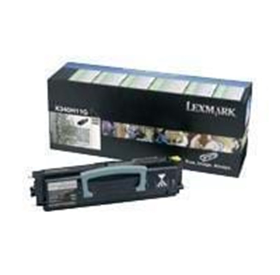 Mustepatruunat, värikasetit ja lisävarusteet - Lexmark Return Toner X340 X432 - Laser värikasetti musta - X340A11G