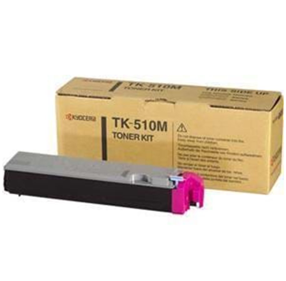 Mustepatruunat, värikasetit ja lisävarusteet - Kyocera TK 510M -väriainejauhe - Toner kit Magenta - TK-510M
