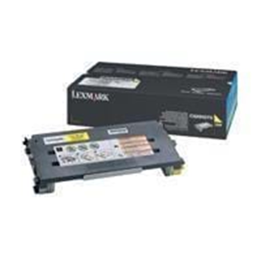 Mustepatruunat, värikasetit ja lisävarusteet - Lexmark C500S2YG Toner Yellow - Laser värikasetti Keltainen - C500S2YG