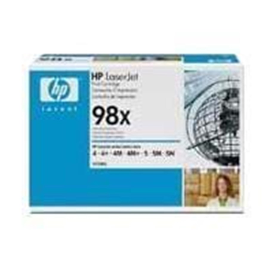 Mustepatruunat, värikasetit ja lisävarusteet - HP 98X / 92298X - Laser värikasetti musta - 92298X#ABY