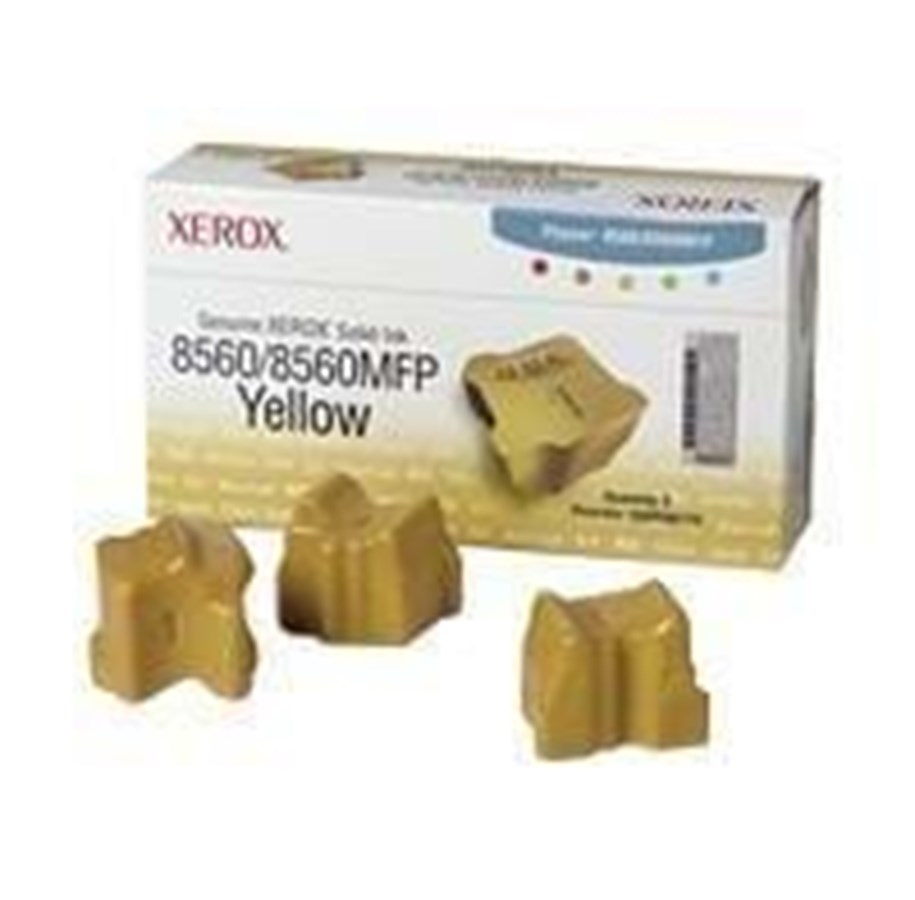 Mustepatruunat, värikasetit ja lisävarusteet - Xerox 108R00725 Solid Ink Yellow - Kiinteä muste Keltainen - 108R00725