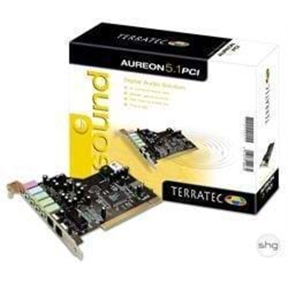 Äänikortit - TERRATEC SoundSystem Aureon 5.1 PCI - 10063