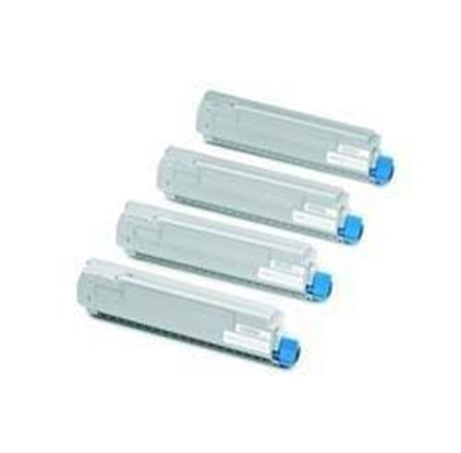 Mustepatruunat, värikasetit ja lisävarusteet - OKI 43698501 Toner RainbowKit - Laser värikasetti Syaani - 43698501