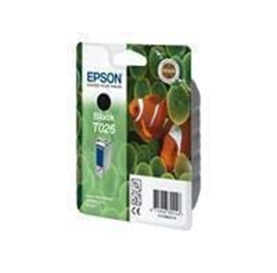 Mustepatruunat, värikasetit ja lisävarusteet - Epson T026 Black - Mustepatruuna musta - C13T02640110