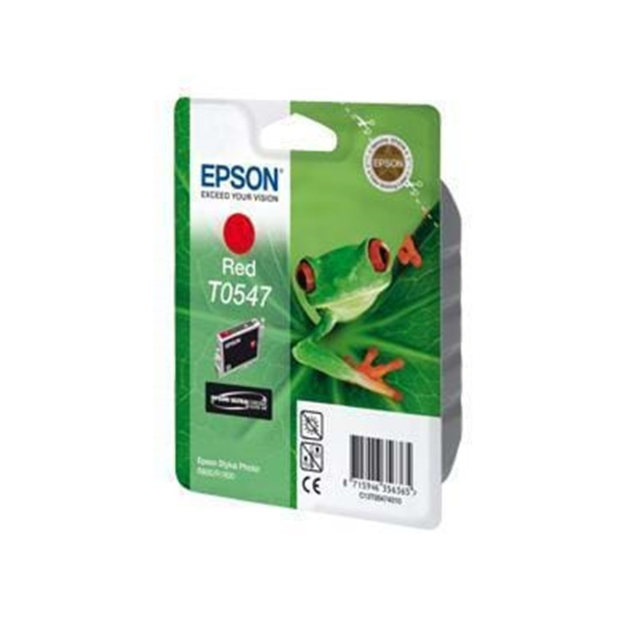Mustepatruunat, värikasetit ja lisävarusteet - Epson T0547 Punainen - Mustepatruuna Magenta - C13T05474010