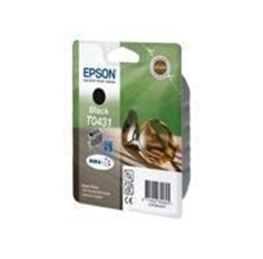 Mustepatruunat, värikasetit ja lisävarusteet - Epson T0431 Black - Mustepatruuna musta - C13T04314010