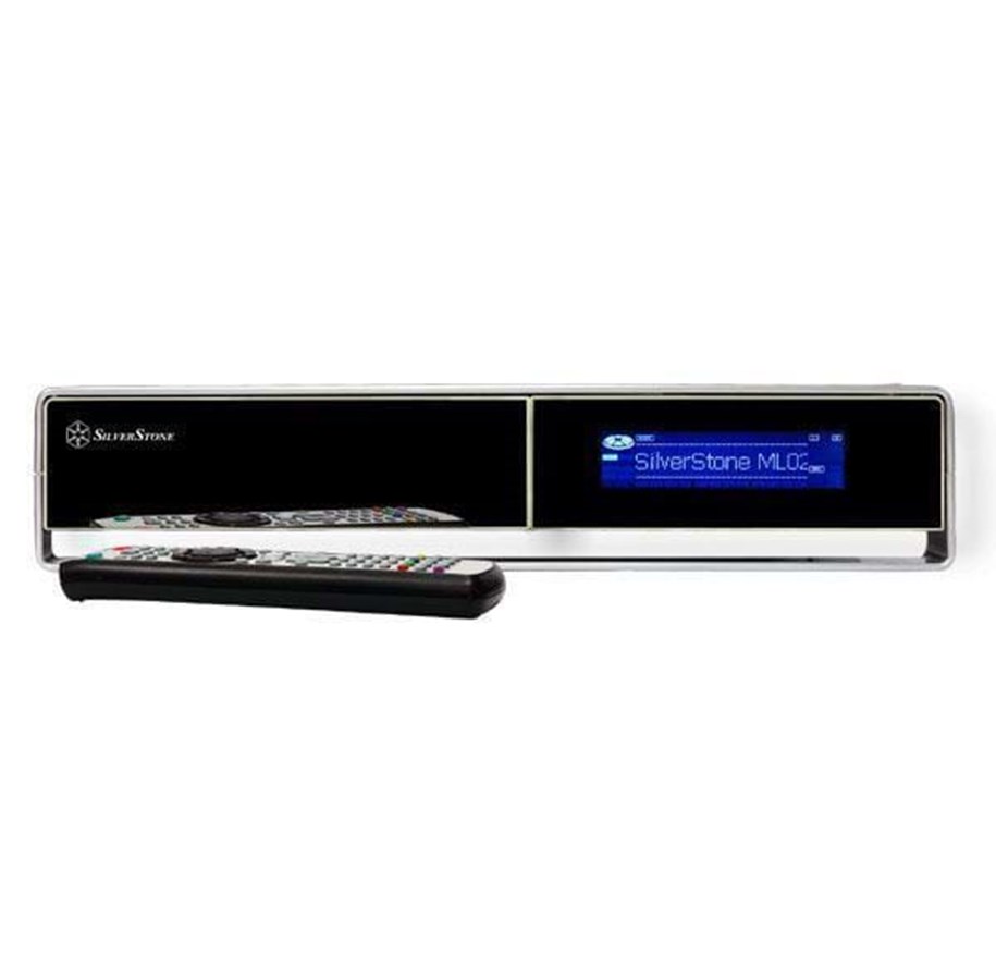 Kotelot - SilverStone Milo ML02 SST-ML02B-MXR - Kotelot - Desktop slimline - Musta - SST-ML02B-MXR
