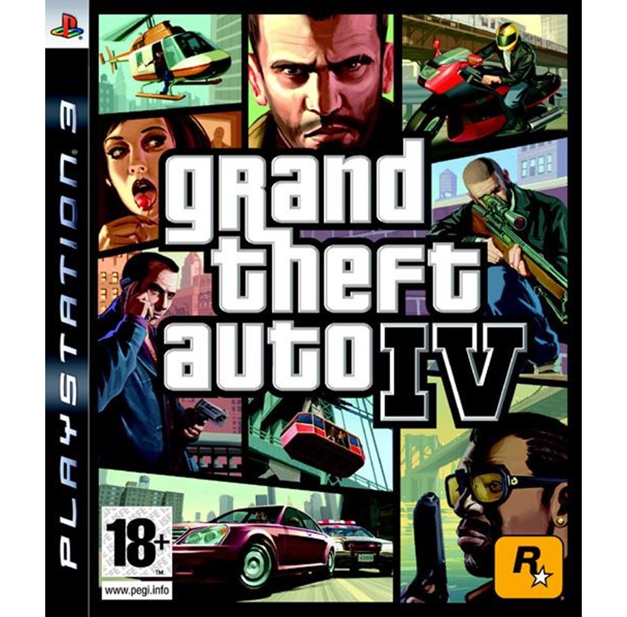 Pelit - Grand Theft Auto IV - Sony PlayStation 3 - Toiminta - 710425370113