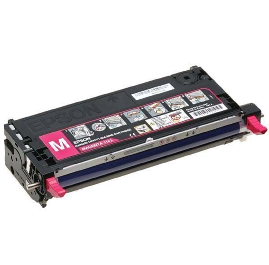 Mustepatruunat, värikasetit ja lisävarusteet - Epson Toner for Aculaser C2800 - Laser värikasetti Magenta - C13S051163